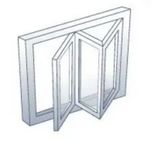 ventana plegable